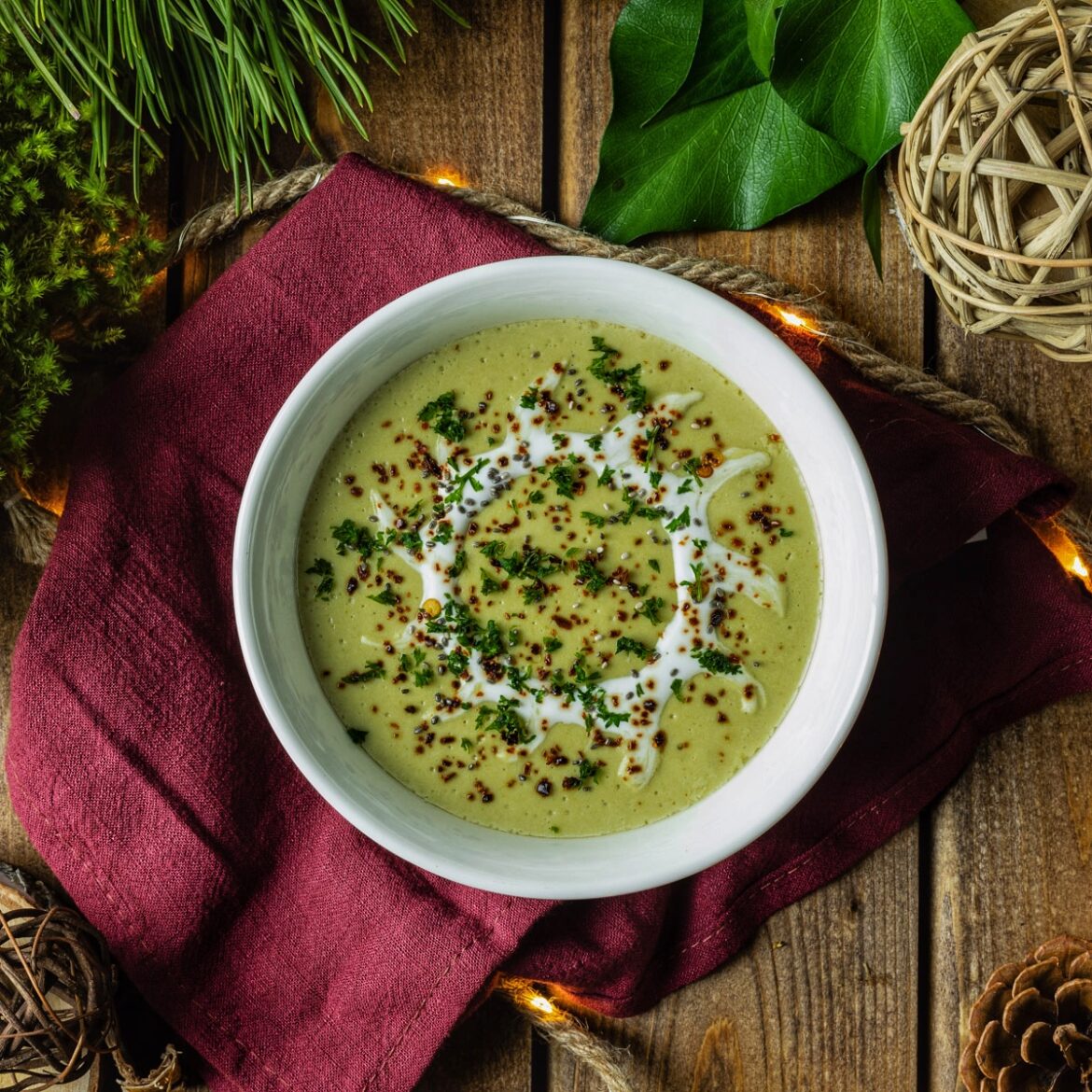 Green split pea soup